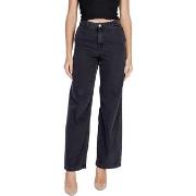 Jeans Jacqueline De Yong Jdysansa Hw Straight Blk Dnm 15327172