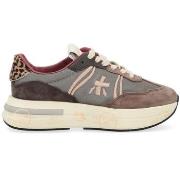 Baskets Premiata Baskets Cassie en tissu gris