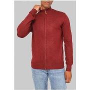 Pull Kebello Pull cardigan zip Bordeaux H