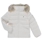 Doudounes enfants Tommy Hilfiger ESSENTIAL DOWN FUR HOOD JACKET