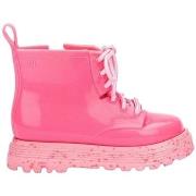 Bottes enfant Melissa MINI Coturno Baby Boots - Glitter Pink