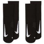 Chaussettes Nike CHAUSSETTES RUNNING MULTIPLIER - Noir - L