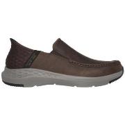 Mocassins Skechers MOCASSIN SLIP-INS PARSON - OSWIN CUIR MARRON