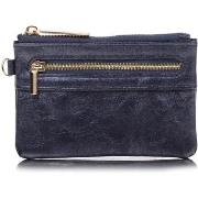 Porte-monnaie Isotoner Porte-monnaie Femme zippé Marine