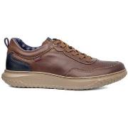 Chaussures CallagHan ZAPATO DE PIEL CON CORDONES MARRÓN TERRAIN 60802