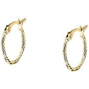 Boucles oreilles Cleor Boucles d'oreilles en or 375/1000