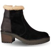 Bottines Isba BESSE 2 Black/Mouton