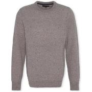 Pull Barbour Tainsbury Crew Neck Jumper - Stone