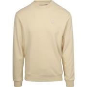 Sweat-shirt Scotch &amp; Soda Pull essentiel Ecru