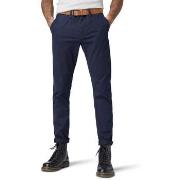 Pantalon Tom Tailor Chino BELT Captain Blue