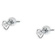 Bijoux Cleor Boucles d'oreilles en or 375/1000 et zircon