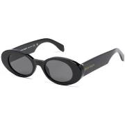 Lunettes de soleil Palm Angels PERI051 Col Gilroy. 1007 noir Lunettes ...