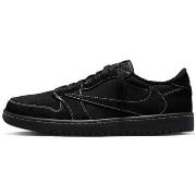 Baskets Nike Air Jordan 1 Low SP Travis Scott Black Phantom