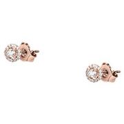 Bijoux Cleor Boucles d'oreilles en or 750/1000 et diamant