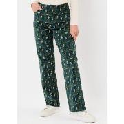 Pantalon La Fiancee Du Mekong Pantalon large imprimé velours stretch S...