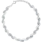 Bracelets Cleor Bracelet en argent 925/1000 et zircon