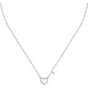 Bijoux La Petite Story Collier en argent 925/1000 et zircon