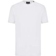 T-shirt Emporio Armani Iconic Lounge Stretch Piquet T-Shirt White