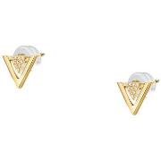 Boucles oreilles Cleor Boucles d'oreilles en or 375/1000 et zircon