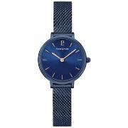 Montre Pierre Lannier NOVA Cadran Bleu Bracelet Acier Bleu