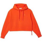 Sweat-shirt Lacoste Sweat a capuche femme Ref 57984 P40 Orange