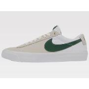 Baskets basses Nike BLAZER LOW BLANC VERT