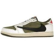 Baskets Nike Air Jordan 1 Retro Low OG SP Travis Scott Medium Olive