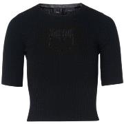 T-shirt Pinko T-shirt avec logo en laine noire