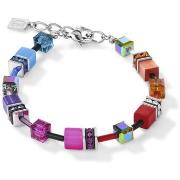 Bracelets Coeur De Lion Bracelet GéoCube multicolore rainbow