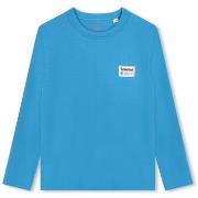 T-shirt enfant Timberland T-SHIRT ENFANT MANCHES LONGUES BLEU