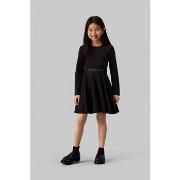 Robe enfant Calvin Klein Jeans IG0IG02666T LOGO TAPE-BEH BLACK