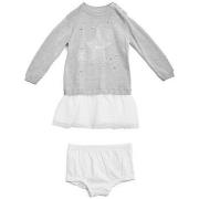 Robe enfant Guess Robe+Culotte Bébé Fille A84K04 MESH SKIRT Gris