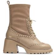 Bottines Wonders BOTÍN DE PIEL ESTILO INGLÉS MUJER TAUPE VENECIA G-671...