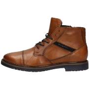 Boots Bugatti Bottines homme Ref 63600 Cognac