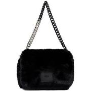 Sac Replay Mini Sac En Fausse Fourrure Noir