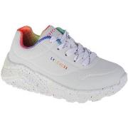 Baskets basses enfant Skechers Uno Lite Rainbow Speckle