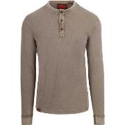 Sweat-shirt Superdry Pull Vintage Textured Taupe