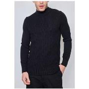 Pull Kebello Pull col cheminée Noir H