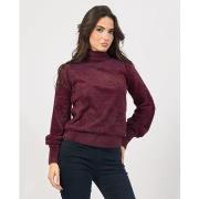 Pull Yes Zee Pull femme col montant effet mohair