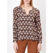 Blouses La Fiancee Du Mekong Blouse fluide imprimé BILIE