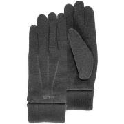 Gants Isotoner Gants Homme tactiles Gris tissu doux