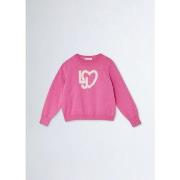 Pull enfant Liu Jo Pull avec cœur et logo