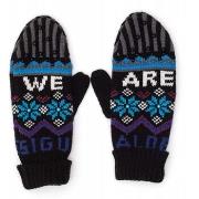 Gants Desigual Moufles Femmes Winter Blue 18WAAF01