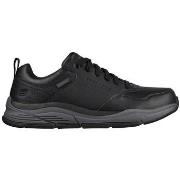 Baskets Skechers BASKETS IMPERMÉABLE BENAGO CUIR NOIR