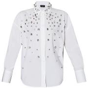 Chemise Liu Jo Chemise en coton avec strass