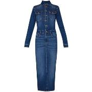 Robe Liu Jo Robe chemisier en toile denim