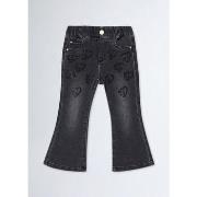 Jeans enfant Liu Jo Jean à cœurs et strass