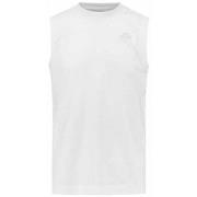 T-shirt Kappa TEE SHIRT CADWAL KORPORATE - WHITE/GREY LT - S