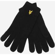 Gants Lyle &amp; Scott Gants côtelé Racked - noir véritable