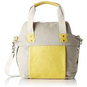 Sac Le Temps des Cerises Sac Jiro 2 Beige et jaune